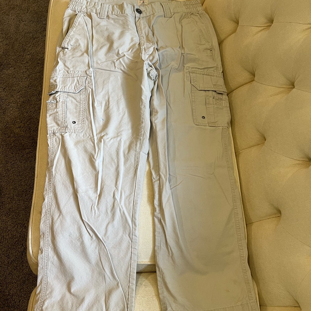Men's Casual Cargo Pants - khaki